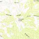 United States Geological Survey Wildcat Peak, NV (1960, 62500-Scale) digital map