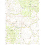 United States Geological Survey Wildcat Point, OR (1990, 24000-Scale) digital map