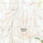 United States Geological Survey Wildcat Point, OR (1990, 24000-Scale) digital map