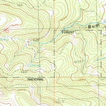 United States Geological Survey Wildcat Point, OR (1990, 24000-Scale) digital map