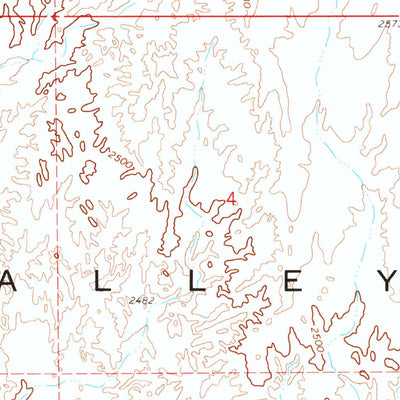 United States Geological Survey Wildcat Wash NW, NV (1969, 24000-Scale) digital map