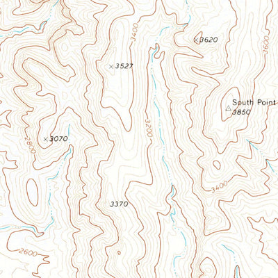 United States Geological Survey Wildcat Wash SE, NV (1969, 24000-Scale) digital map