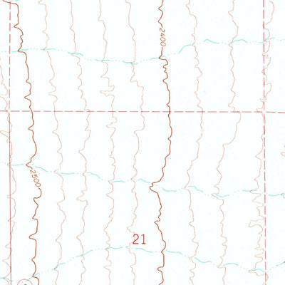 United States Geological Survey Wildcat Wash SW, NV (1969, 24000-Scale) digital map