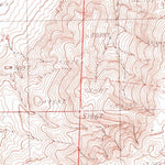 United States Geological Survey Wilder Creek Ranch, NV-OR (1990, 24000-Scale) digital map