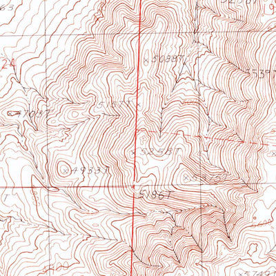 United States Geological Survey Wilder Creek Ranch, NV-OR (1990, 24000-Scale) digital map