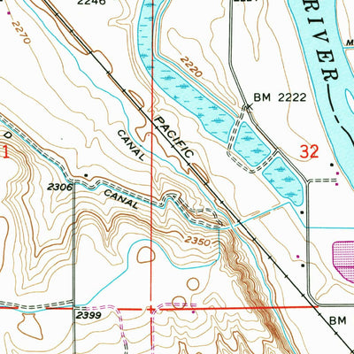 United States Geological Survey Wilder, ID (1957, 24000-Scale) digital map