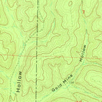 United States Geological Survey Wilderness, MO (1968, 24000-Scale) digital map