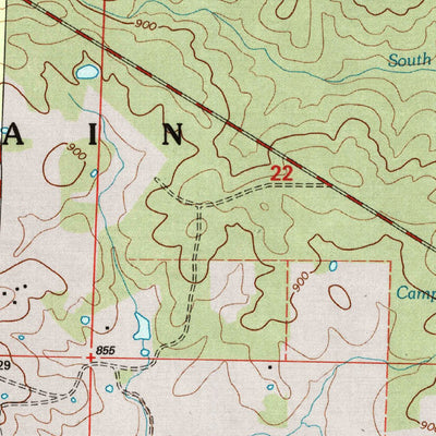 United States Geological Survey Wilderness, MO (1997, 24000-Scale) digital map
