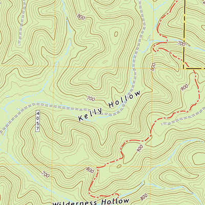 United States Geological Survey Wilderness, MO (2021, 24000-Scale) digital map