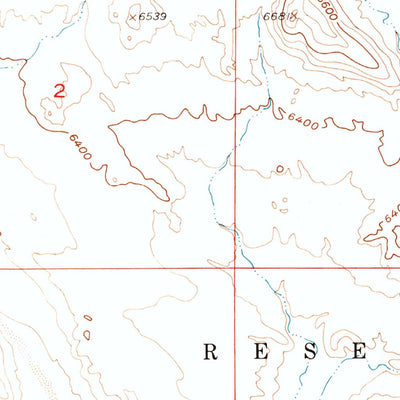 United States Geological Survey Wilderness, WY (1952, 24000-Scale) digital map