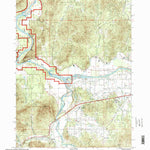 United States Geological Survey Wilderville, OR (1996, 24000-Scale) digital map