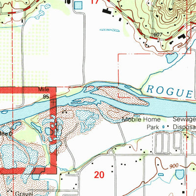 United States Geological Survey Wilderville, OR (1996, 24000-Scale) digital map