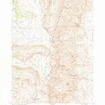 United States Geological Survey Wildhorse Lake, OR (1968, 24000-Scale) digital map