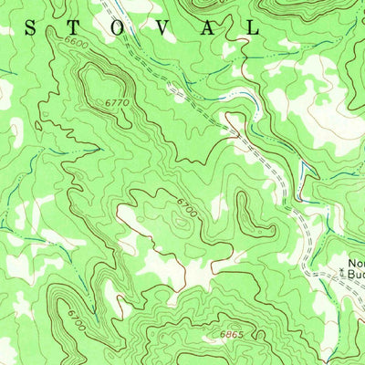 United States Geological Survey Wildhorse Mesa, NM (1966, 24000-Scale) digital map