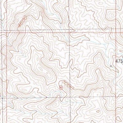 United States Geological Survey Wildhorse Pass, NV (1987, 24000-Scale) digital map