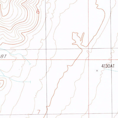 United States Geological Survey Wildhorse Spring, NV (1987, 24000-Scale) digital map
