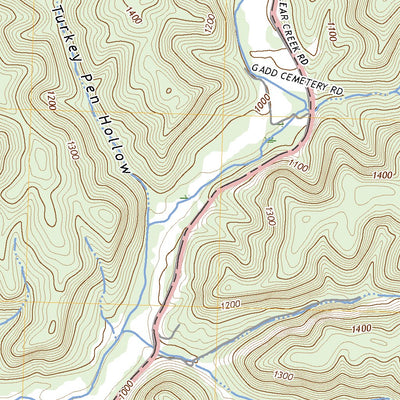 United States Geological Survey Wildie, KY (2022, 24000-Scale) digital map