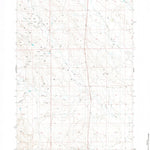 United States Geological Survey Wildlife Draw East, WY (1982, 24000-Scale) digital map