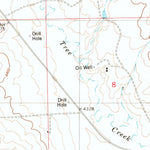 United States Geological Survey Wildlife Draw East, WY (1982, 24000-Scale) digital map