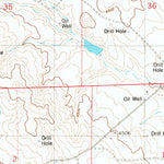 United States Geological Survey Wildlife Draw East, WY (1982, 24000-Scale) digital map