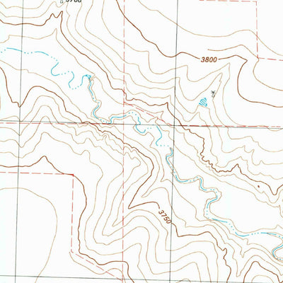 United States Geological Survey Wildorado SW, TX (1984, 24000-Scale) digital map