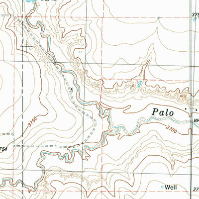 United States Geological Survey Wildorado SW, TX (1984, 24000-Scale) digital map