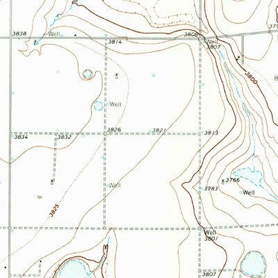 United States Geological Survey Wildorado, TX (1962, 62500-Scale) digital map