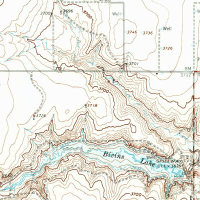 United States Geological Survey Wildorado, TX (1962, 62500-Scale) digital map