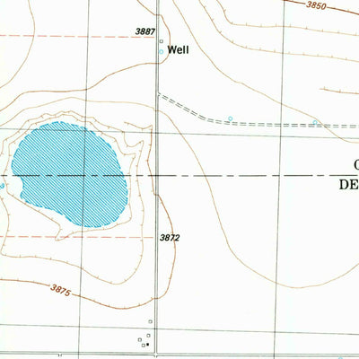 United States Geological Survey Wildorado, TX (1984, 24000-Scale) digital map