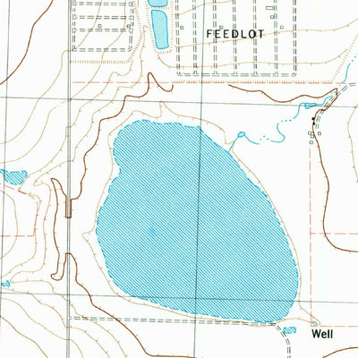 United States Geological Survey Wildorado, TX (1984, 24000-Scale) digital map