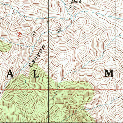 United States Geological Survey Wildrose Peak, CA (1988, 24000-Scale) digital map