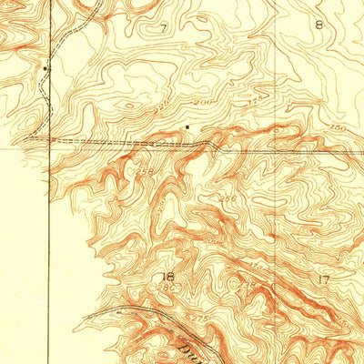 United States Geological Survey Wildwood School, CA (1916, 31680-Scale) digital map