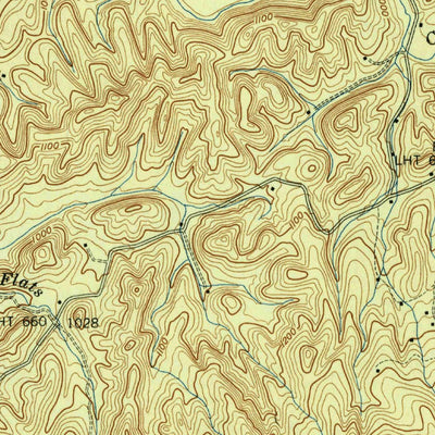 United States Geological Survey Wildwood, TN (1941, 24000-Scale) digital map