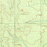 United States Geological Survey Wildwood, WA (1986, 24000-Scale) digital map