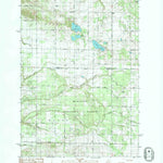 United States Geological Survey Wiley, MI (1983, 24000-Scale) digital map