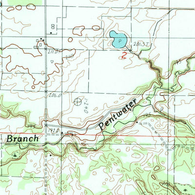 United States Geological Survey Wiley, MI (1983, 24000-Scale) digital map