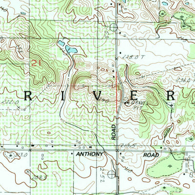 United States Geological Survey Wiley, MI (1983, 24000-Scale) digital map