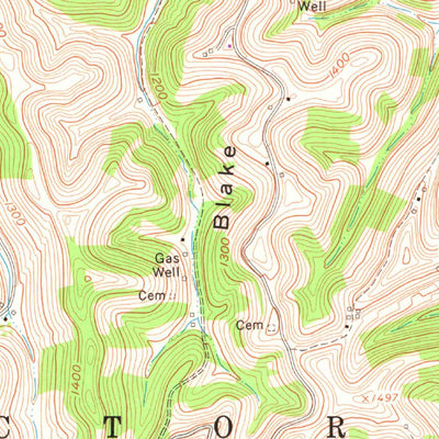 United States Geological Survey Wileyville, WV (1960, 24000-Scale) digital map