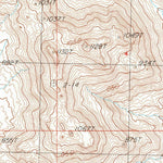 United States Geological Survey Wilhelm Spring, CA (1985, 24000-Scale) digital map