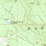 United States Geological Survey Wilhoit, AZ (1969, 24000-Scale) digital map