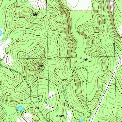 United States Geological Survey Wilkerson Mountain, TX (1982, 24000-Scale) digital map