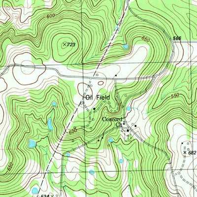United States Geological Survey Wilkerson Mountain, TX (1982, 24000-Scale) digital map