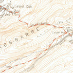 United States Geological Survey Wilkes-Barre East, PA (1950, 24000-Scale) digital map