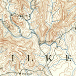 United States Geological Survey Wilkesboro, NC (1889, 125000-Scale) digital map