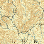 United States Geological Survey Wilkesboro, NC (1891, 125000-Scale) digital map
