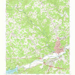 United States Geological Survey Wilkesboro, NC (1966, 24000-Scale) digital map