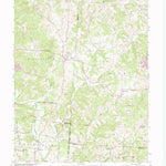 United States Geological Survey Wilkesville, OH (1961, 24000-Scale) digital map