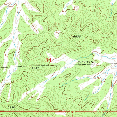 United States Geological Survey Wilkin Ridge, UT (1965, 24000-Scale) digital map