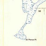 United States Geological Survey Wilkinson Bay, LA (1935, 31680-Scale) digital map