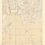 United States Geological Survey Wilkinson Bay, LA (1947, 31680-Scale) digital map